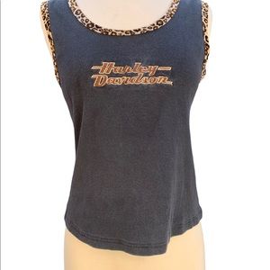 Leopard trim Harley-Davidson tank